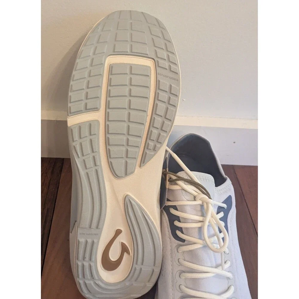 Olukai Shoes Sneakers Mens Size 10.5 Vapor Blue Kaholo Nautical Travel Boat